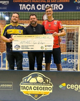 Final da 20ª Taça Cegero de Futsal agita São Ludgero - Foto 12