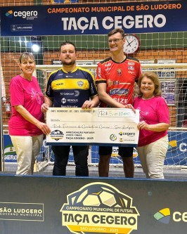 Final da 20ª Taça Cegero de Futsal agita São Ludgero - Foto 3