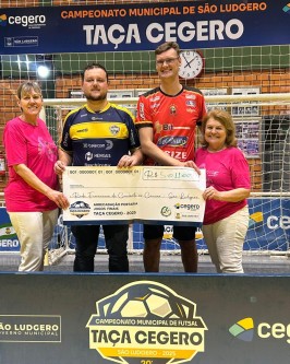 Final da 20ª Taça Cegero de Futsal agita São Ludgero - Foto 4