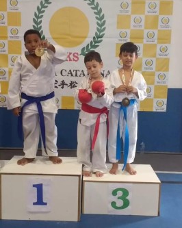 São Ludgero conquista 5 medalhas na 1ª Etapa do Campeonato de Karatê Shotokan - Foto 3