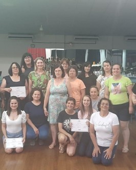 Mais formandas dos cursos de Corte e Costura em São Ludgero - Foto 3
