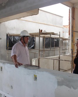 Construção do Centro de Educação Infantil no bairro Encosta do Sol segue para fase final de execução - Foto 11