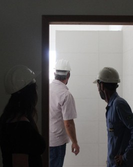 Construção do Centro de Educação Infantil no bairro Encosta do Sol segue para fase final de execução - Foto 4