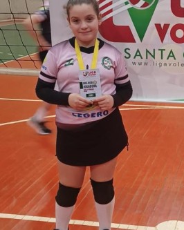 CME São Ludgero conquista o título na Série Ouro da Liga Voleibol de Santa Catarina - Foto 3