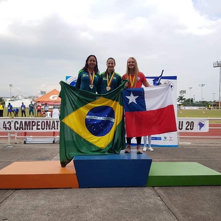 Andriele Raiana Zander é ouro no Campeonato Sul-Americano Sub-20 de Atletismo