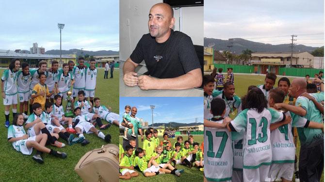Professor Carbone deixa a Escola de Futebol de Campo com oito títulos conquistados
