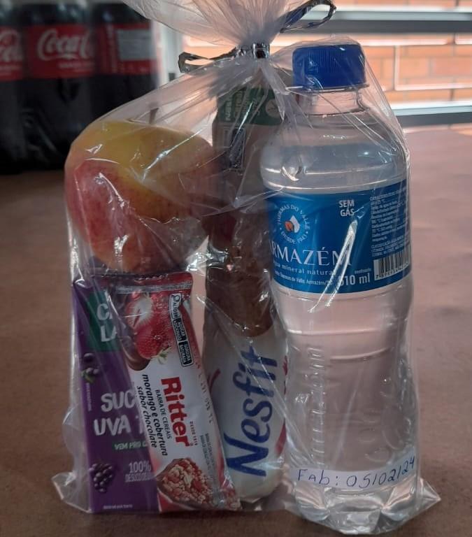 Pacientes de São Ludgero já estão recebendo o Kit Lanche para viagem Pacientes de São Ludgero já estão recebendo o Kit Lanche para viagem