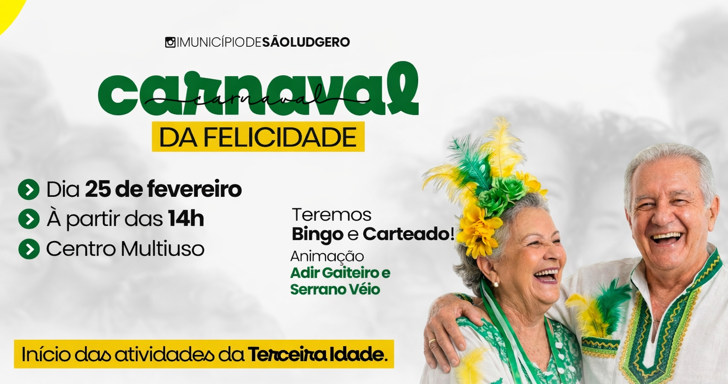 Terceira Idade de São Ludgero inicia atividades de 2026 com o “Carnaval da Felicidade”