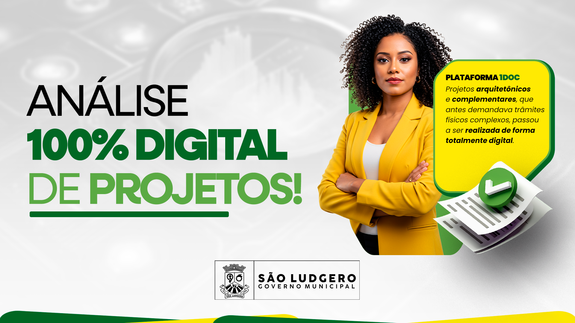 Prefeitura de São Ludgero moderniza gestão com implantação de análise digital de projetos