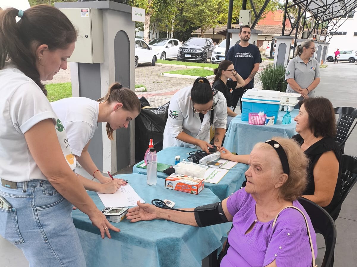 São Ludgero celebra Dia Mundial da Saúde com ampla programação na Rua Coberta