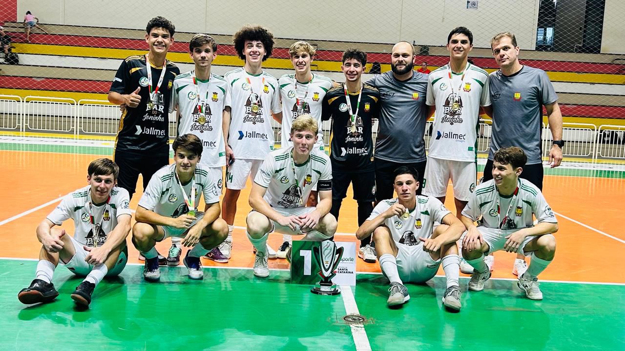 São Ludgero conquista o título de Campeão Microrregional dos Joguinhos Abertos de SC Sub-18