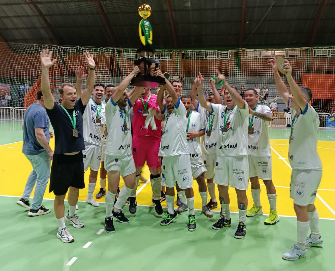 MB/MOVE/ECONOMICO/LENZ conquista o título da 2ª Taça Indústria e Comércio de Futsal em São Ludgero