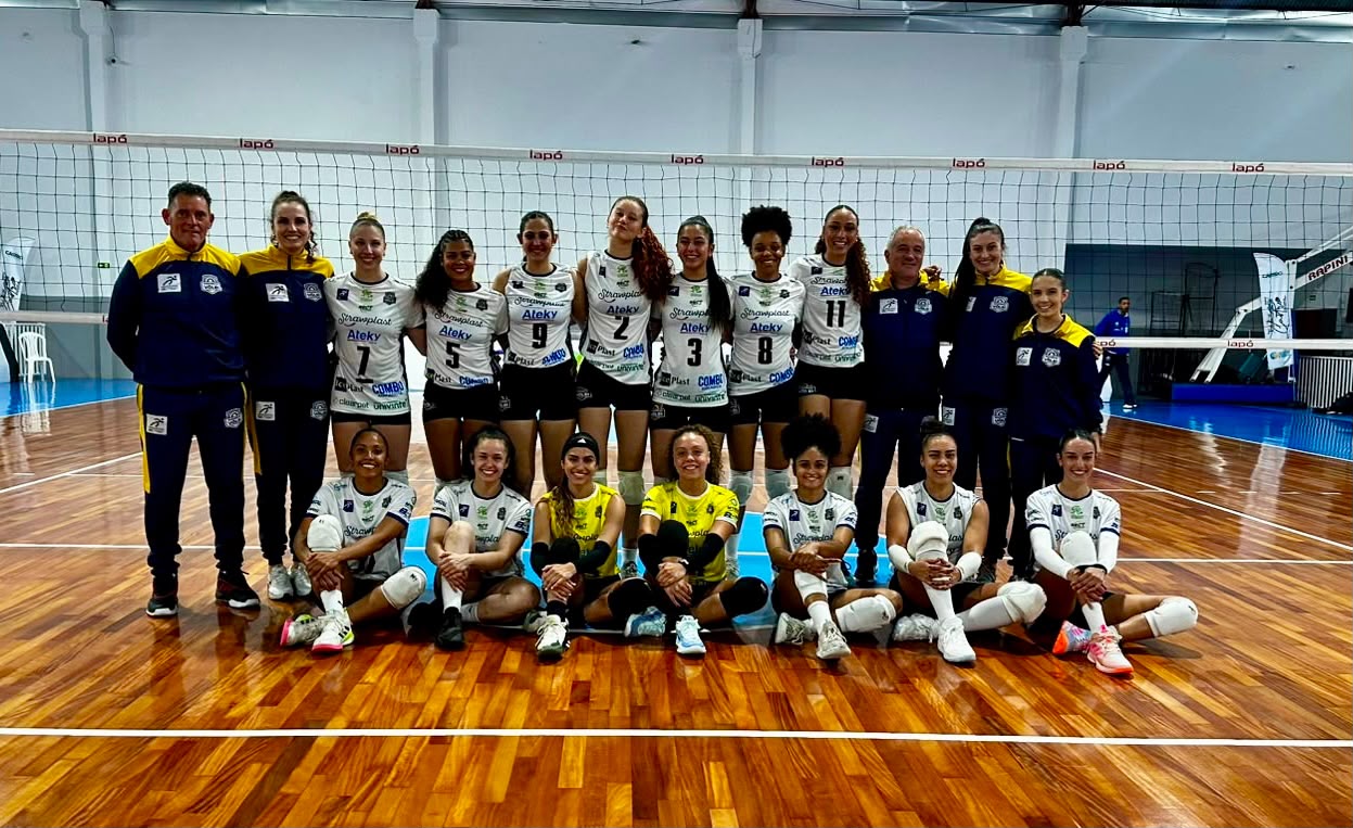 Vôlei Feminino de São Ludgero estreia com vitória por 3 a 0 na Etapa Sul da Superliga C