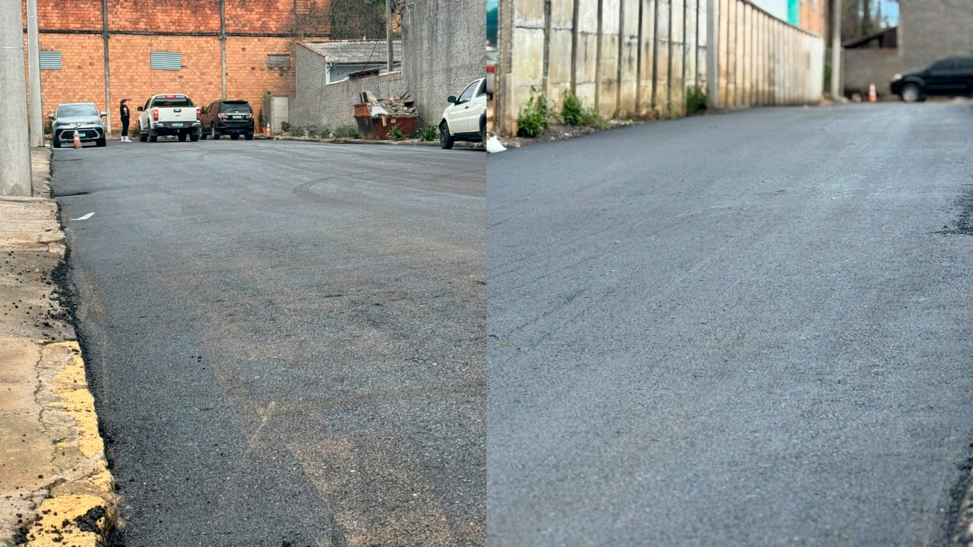 Mais infraestrutura: Ruas Irineu Bornhausen e 26 de Março recebem pavimentação asfáltica em São Ludgero