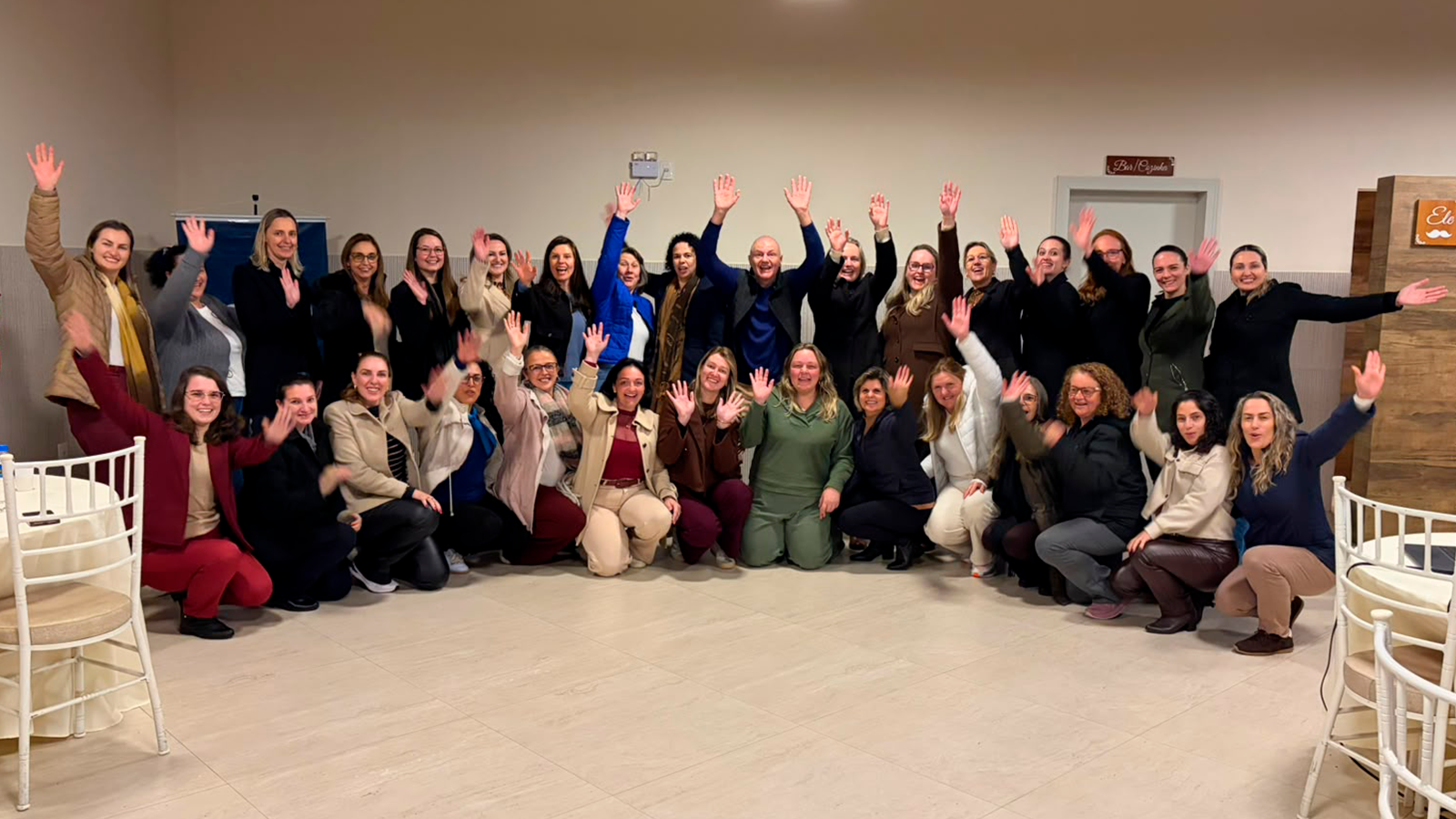 Gestores escolares de São Ludgero participam de noite de formação com o professor Gildo Volpato