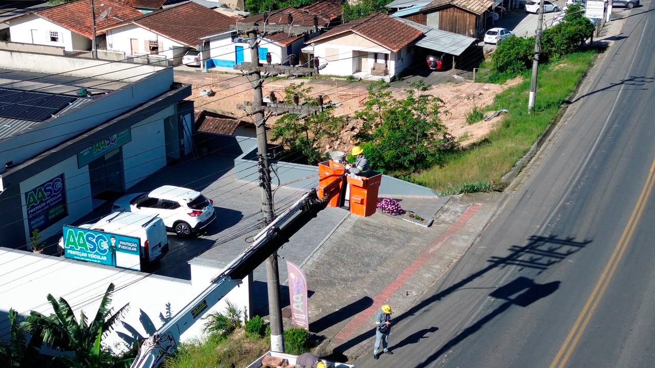 São Ludgero vive a maior modernização da iluminação pública de sua história