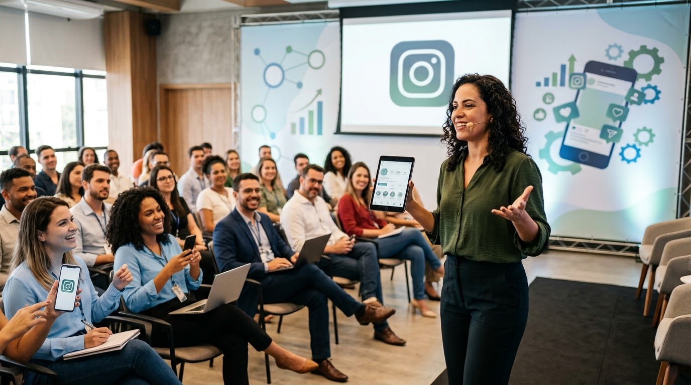 São Ludgero promove oficina gratuita de “Instagram para Pequenos Negócios” em parceria com o SEBRAE