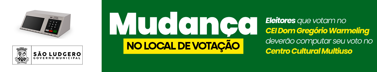 Mudança Local Votação