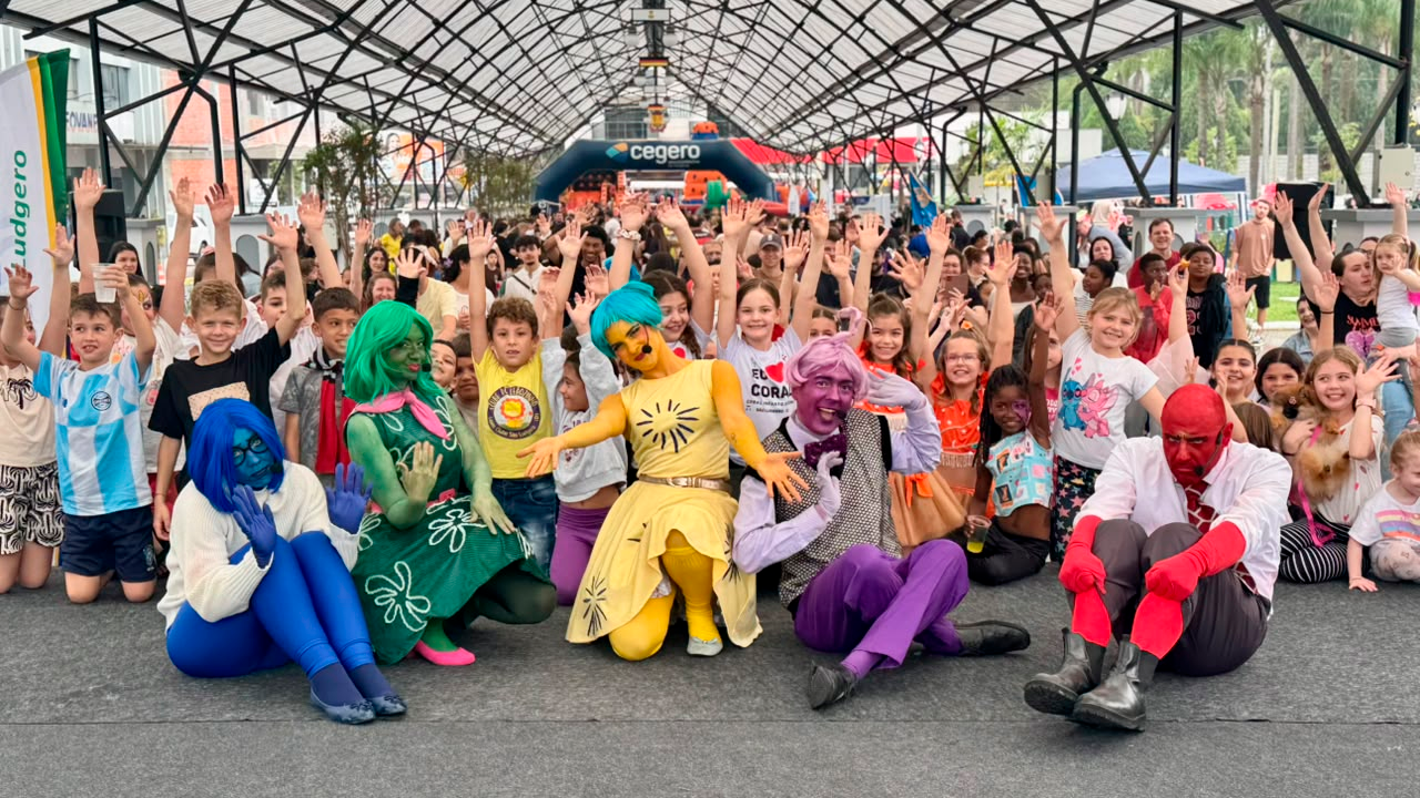 Sucesso de público: evento de Dia das Crianças lota o Espaço Coberto em São Ludgero
