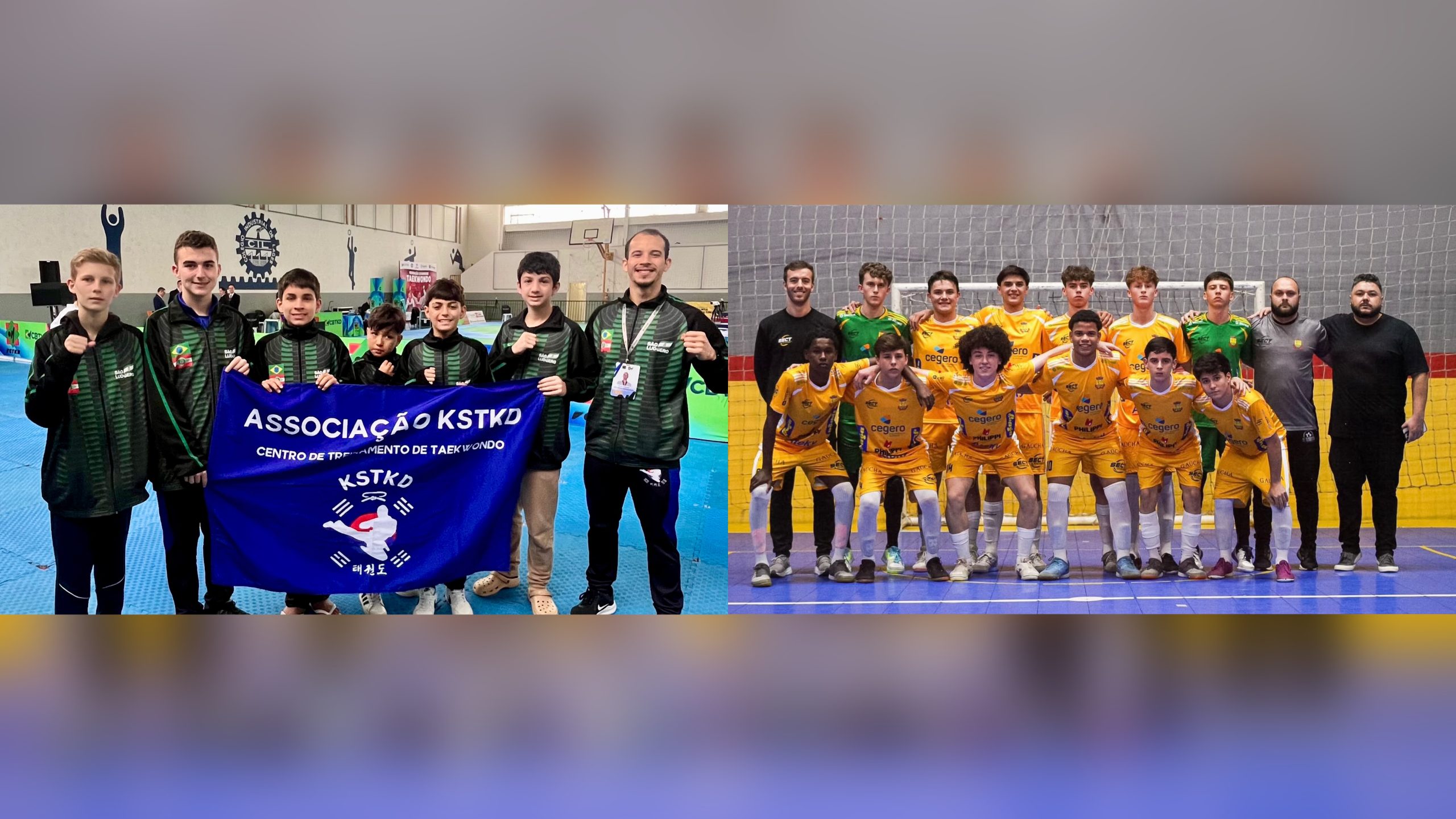 São Ludgero é representada pelas equipes de Taekwondo e Futsal Masculino na fase estadual da Olesc